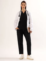 Women’s Full Sleeve Short Lab Coat | Ultra Soft with 4 Pockets