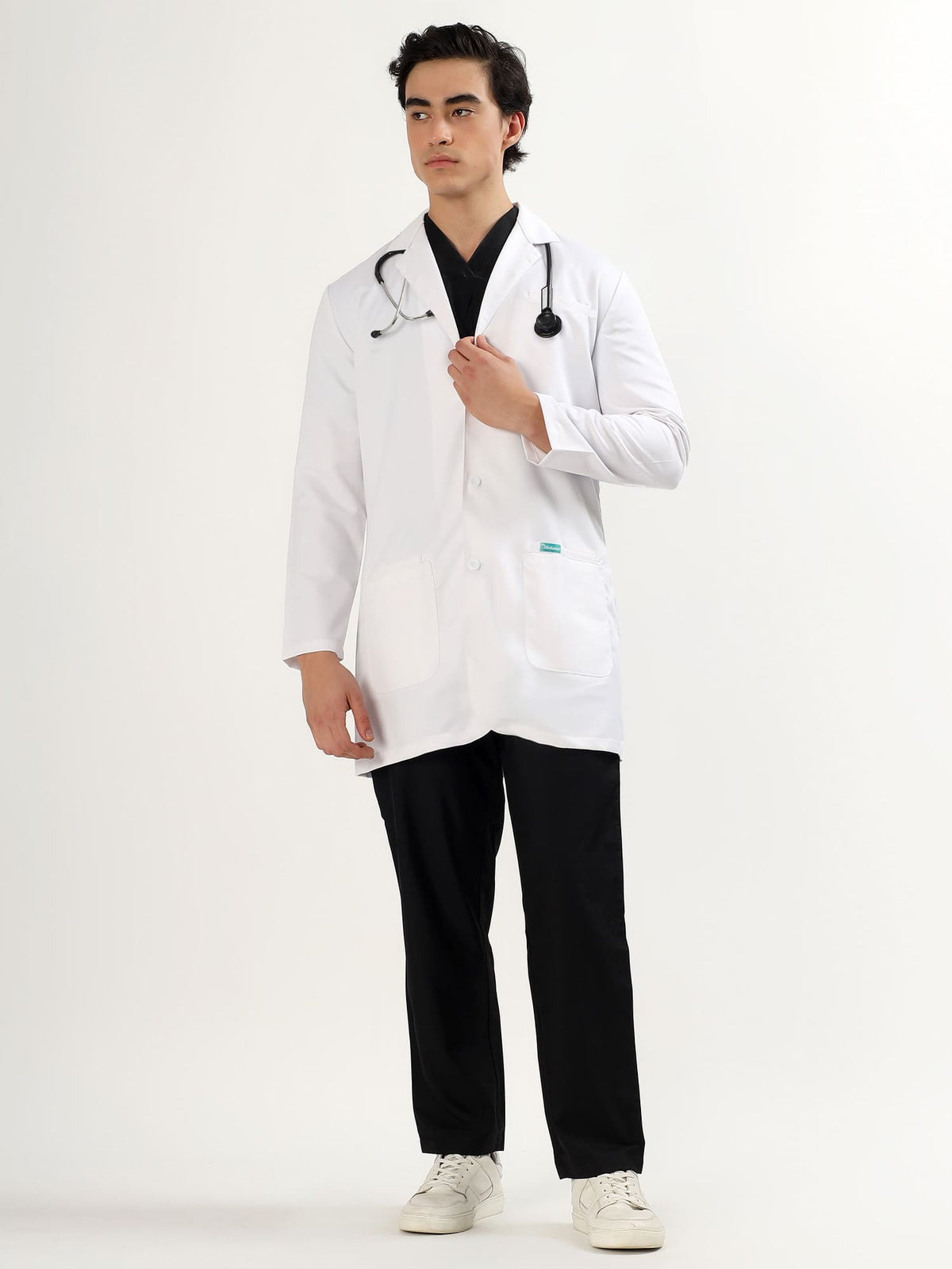 Men’s Full Sleeve Long Lab Coat | Ultra Soft with 4 Pockets