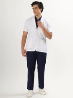 Men’s Half Sleeve Short Lab Coat | Ultra Soft with 5 Pockets