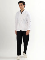 Men’s Full Sleeve Short Lab Coat | Ultra Soft with 5 Pockets