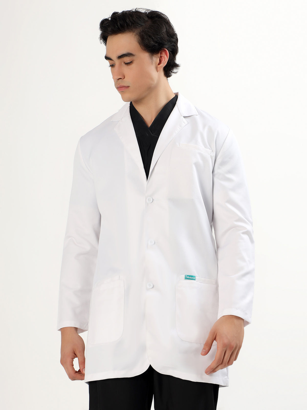 Men’s Full Sleeve Long Lab Coat | Ultra Soft with 4 Pockets