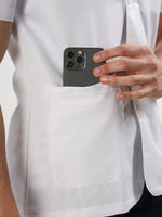 Men’s Half Sleeve Short Lab Coat | Ultra Soft with 5 Pockets